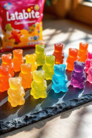 1KG Gummy Bears - Mixed Flavours / Colours