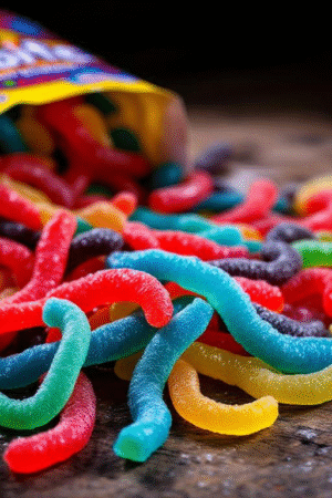 1KG Gummy Snake - Mixed Flavours / Colours