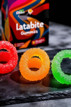 1KG Gummy Rings - Mix flavours/colours
